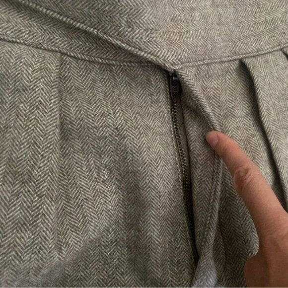 Banana Republic Wool Seafarer Explorer Pants Herringbone Beige - Picture 14 of 15